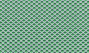 Rundlochmasche R1, Maschenlänge 6,0 mm, Maschenbreite 5,0 mm